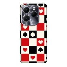 TPU чохол Demsky Card Grid для Infinix Hot 40