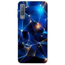 TPU чохол Demsky Abstract purple pattern для Samsung A750 Galaxy A7 (2018)
