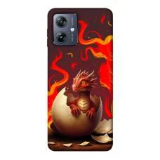 TPU чохол Demsky Fire dragon для Motorola Moto G54