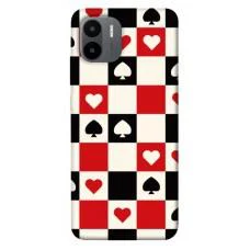 TPU чохол Demsky Card Grid для Xiaomi Redmi A1+ / A2+