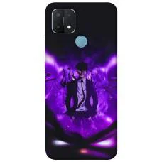 TPU чохол Demsky Anime evolution 4 Тільки я візьму новий рівень (Solo Leveling) для Oppo A15s / A15