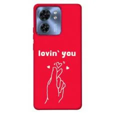 TPU чохол Demsky Loving you для Motorola Edge 40