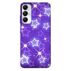 TPU чохол Demsky Purple sparkles для Samsung Galaxy A05s