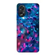 TPU чохол Demsky Neon molucula для Oppo A38