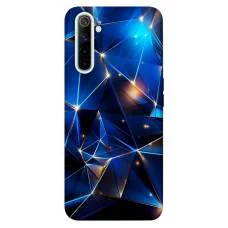 TPU чохол Demsky Abstract purple pattern для Realme 6