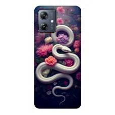 TPU чохол Demsky Flower snake для Motorola Moto G54