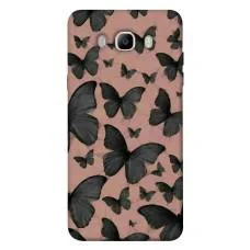 TPU чехол Demsky Порхающие бабочки для Samsung J710F Galaxy J7 (2016)