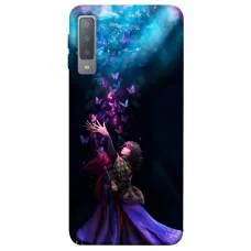 TPU чохол Demsky Anime evolution 7 Клинок, який знищує демонів (Demon Slayer: Kimetsu no Yaiba) для Samsung A750 Galaxy A7 (2018)