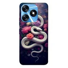TPU чохол Demsky Flower snake для TECNO Spark 10 Pro