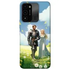 TPU чохол Demsky Fantasy couple для Tecno Spark Go 2022 (KG5m)