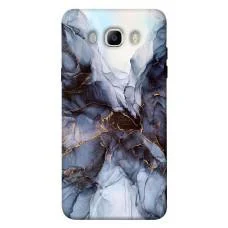 TPU чехол Demsky Черно-белый мрамор для Samsung J710F Galaxy J7 (2016)