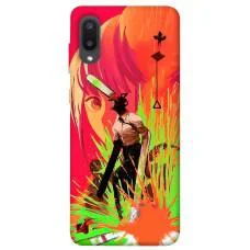 TPU чохол Demsky Anime evolution 5 Людина-бензопила (Chainsaw Man) для Samsung Galaxy A02