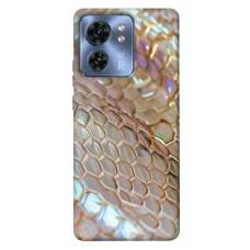 TPU чохол Demsky Gold snake skin для Motorola Edge 40