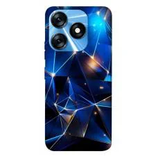 TPU чохол Demsky Abstract purple pattern для TECNO Spark 10 Pro