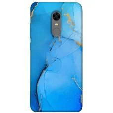 TPU чохол Demsky Синий с золотом для Xiaomi Redmi 5 Plus / Redmi Note 5 (Single Camera)