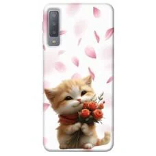 TPU чохол Demsky Animals love 2 для Samsung A750 Galaxy A7 (2018)