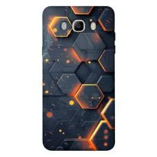 TPU чохол Demsky Burning hex pattern для Samsung J710F Galaxy J7 (2016)