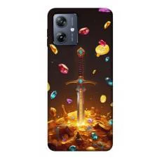 TPU чохол Demsky Gold sword для Motorola Moto G54