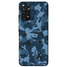 TPU чохол Demsky Синий камуфляж для Xiaomi Redmi Note 11 (Global) / Note 11S