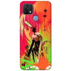 TPU чохол Demsky Anime evolution 5 Людина-бензопила (Chainsaw Man) для Oppo A15s / A15