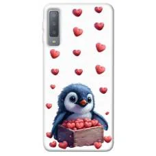 TPU чохол Demsky Animals love 5 для Samsung A750 Galaxy A7 (2018)