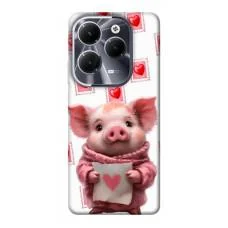 TPU чохол Demsky Animals love 6 для Infinix Hot 40