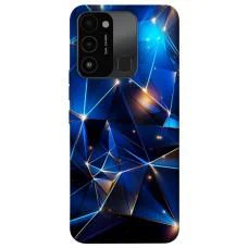 TPU чохол Demsky Abstract purple pattern для Tecno Spark Go 2022 (KG5m)