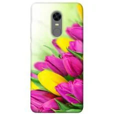 TPU чохол Demsky Красочные тюльпаны для Xiaomi Redmi 5 Plus / Redmi Note 5 (Single Camera)