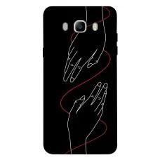 TPU чехол Demsky Плетение рук для Samsung J710F Galaxy J7 (2016)