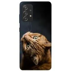 TPU чехол Demsky Рыжий кот для Samsung Galaxy A72 4G / A72 5G