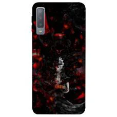 TPU чохол Demsky Anime evolution 1 Чорний клевер (Black Clover) для Samsung A750 Galaxy A7 (2018)
