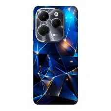 TPU чохол Demsky Abstract purple pattern для Infinix Hot 40