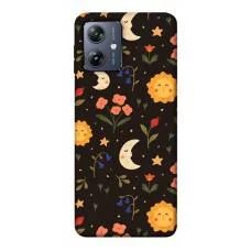 TPU чохол Demsky Польові квіти для Motorola Moto G54