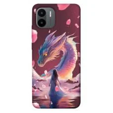 TPU чохол Demsky Girl and dragon для Xiaomi Redmi A1+ / A2+