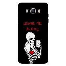 TPU чехол Demsky Leave me alone для Samsung J710F Galaxy J7 (2016)