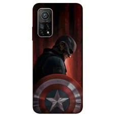 TPU чохол Demsky Comics style Капитан Америка для Xiaomi Mi 10T