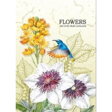 Блокнот, 60 г, 143x210 мм, 80 аркушів, клітинка, 19487-19490