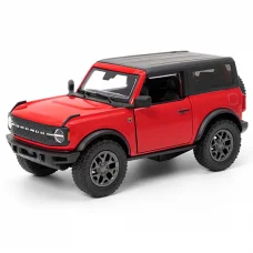 Металлический инерционный джип Ford Bronco Hard Top 2022 5", открываются двери (в ассортименте)