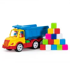 Самоскид Mati з кубиками малими Бамсик, 009/14