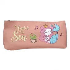 Пенал-косметичка на 1 блискавку, принт Русалки (В асортименті)