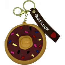 Гаманець силіконовий Донат, 9 см