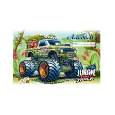 Альбом для малювання А4, 20 аркушів, 100 г/м², на скобі, захисний лак, дизайн 24150-24153