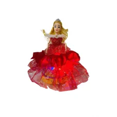 Кукла, 26 см, шарнирные руки, музыка, свет, ездит/танцует (в ассортименте) AL049-22-23-24