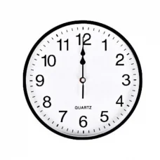 Настінний годинник Х2-39 "Круг" кольоровий корпус, білий циферблат 25*4см