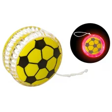 Йо-йо, 5.5 см, світло, на батарейках, 5.5x5.5x3 см (В асортименті)