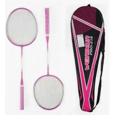 Набір для бадмінтону TK Sport, 2 ракетки з металевим каркасом, у чохлі C70200 (В асортименті)