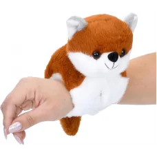 Браслет, 22 см, тварина 16 см, плюш (В асортименті)