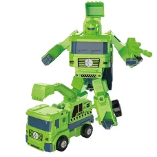 Робот-трансформер, машина, із викруткою, 19x5x20 см, 1601 (В асортименті)