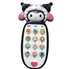 Телефон Kuromi, англ. озвучка, музика, підсвітка, EC666-2A2