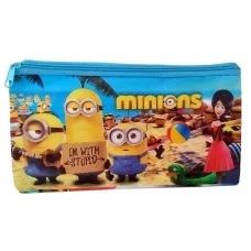 Пенал плоский Мультяшні герої, 22x12 см, DS, L, 1582P (В асортименті)